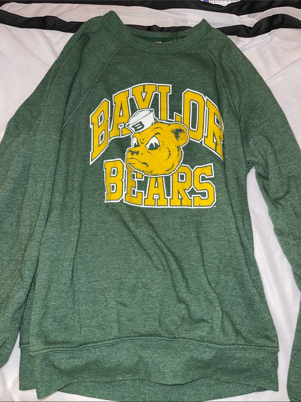 Baylor Bears Green Crewneck Sweatshirt